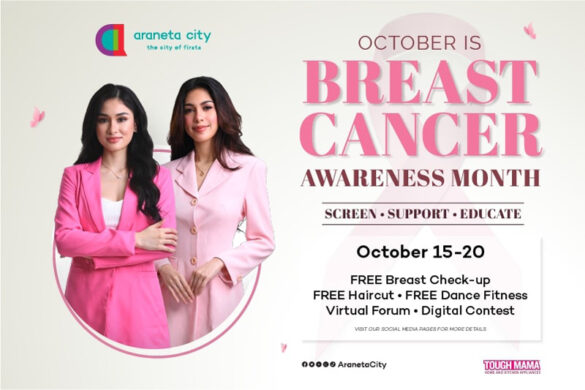 Araneta City promotes breast cancer awareness