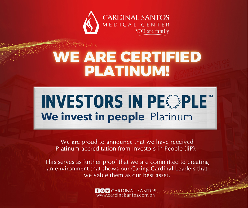 CSMC is Certified Platinum
