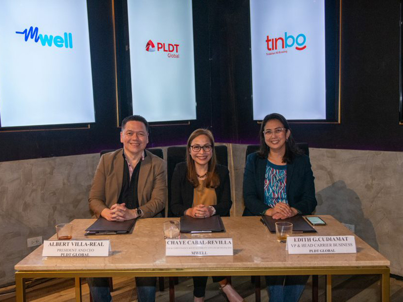PLDT Global, mWell promote health and wellness services for OFWs and families via TINBO