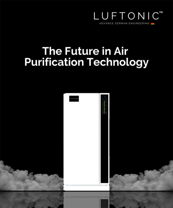 Luftonic Air Purifiers proven to destroy live Coronaviruses in your Home and Workspaces