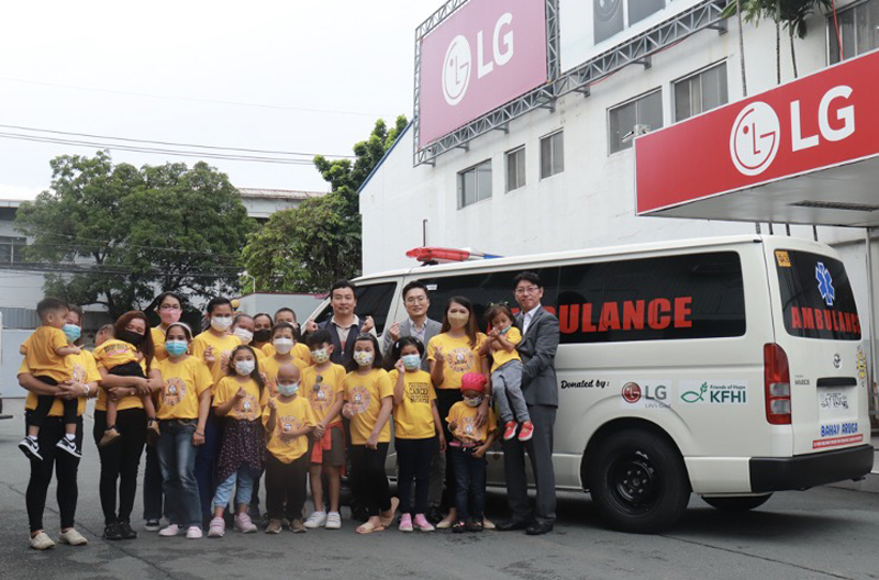 LG Delivers Aid For Ambassador Challenge Winner Bahay Aruga