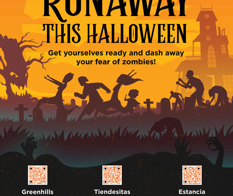 Runaway this Halloween at Ortigas Malls!