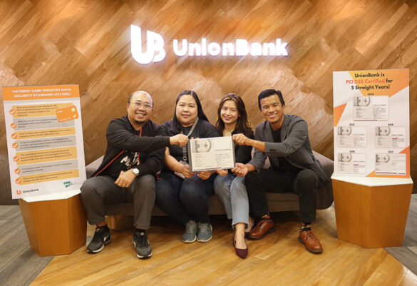 UnionBank earns PCI-DSS certification for 5th straight year