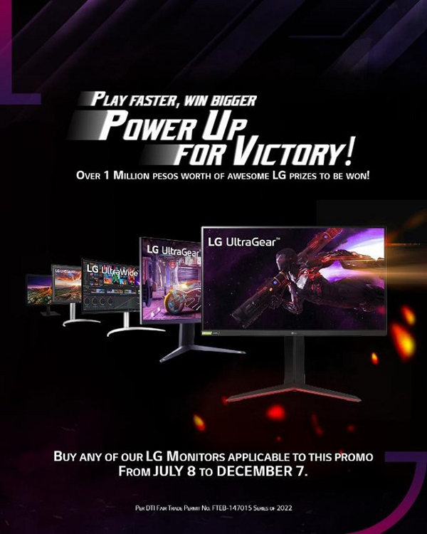 Power Up With LG With Over 1 Million Worth of Prizes