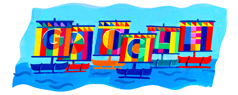 Google celebrates Regatta de Zamboanga and its colorful vintas with a special Doodle