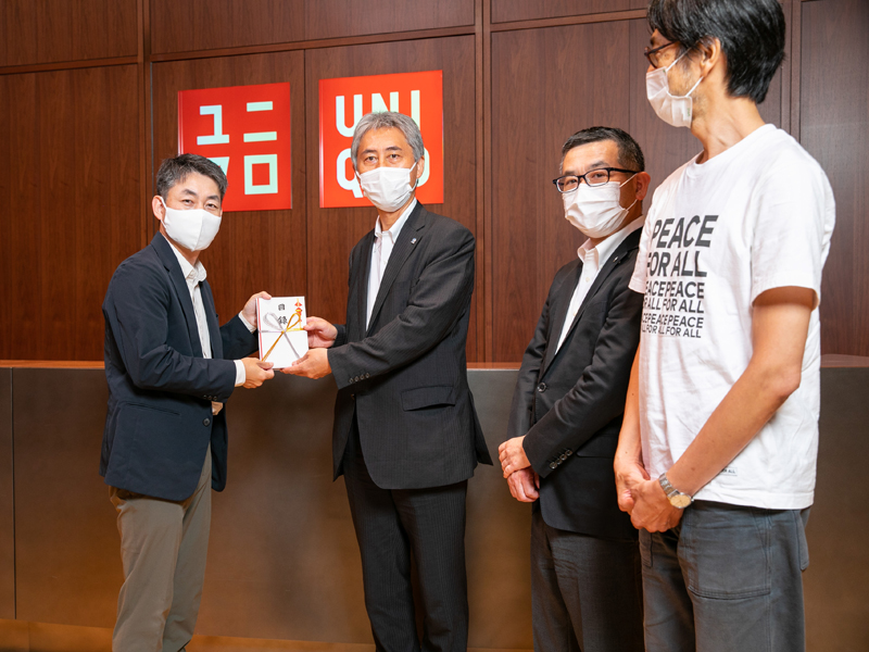 UNIQLO Donates Proceeds from PEACE FOR ALL Charity T-shirt Project
