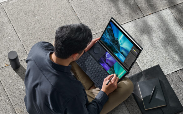 Unleash the creative multitasker within with the all-new ASUS Zenbook Pro 14 Duo OLED