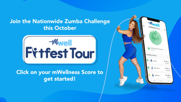 mWell launches the country’s first health app wellness tracker via the nationwide Zumba Fitfest Tour