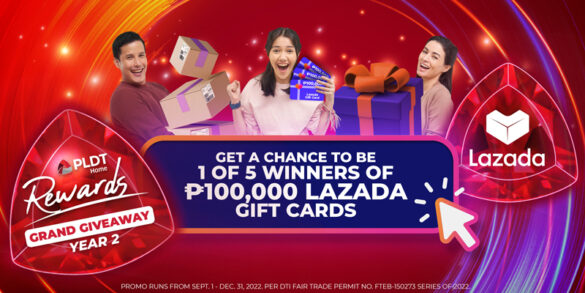 Start your holiday shopping early this 11.11 Lazada’s Biggest Sale with PLDT Home Rewards!