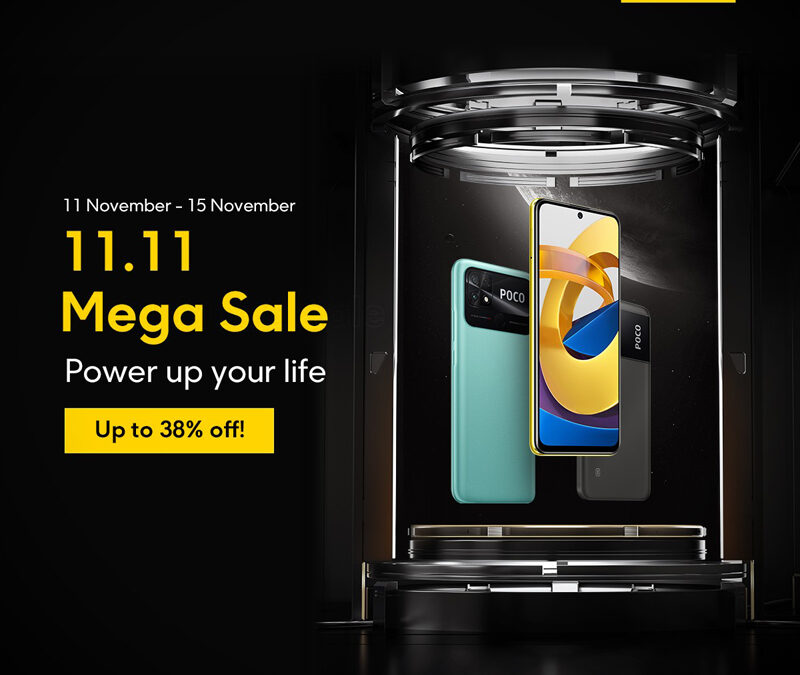 POCO’s 11.11 Mega Sale offers up to 38% discount