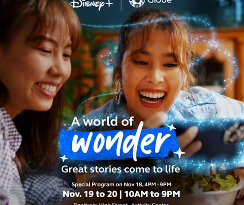 Discover a ‘World of Wonder’ as Globe showcases some of the world’s best stories from Disney+ in BGC, Cebu, and Davao launch events