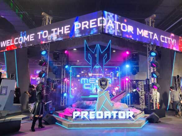 Step into the new space of gaming as Predator’s ‘Meta City’ invades ESGS 2022