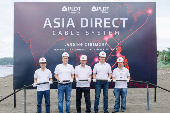 PLDT Bolsters PH Digital Advantage, Completes Landing of Asia Direct Cable System PH Segment