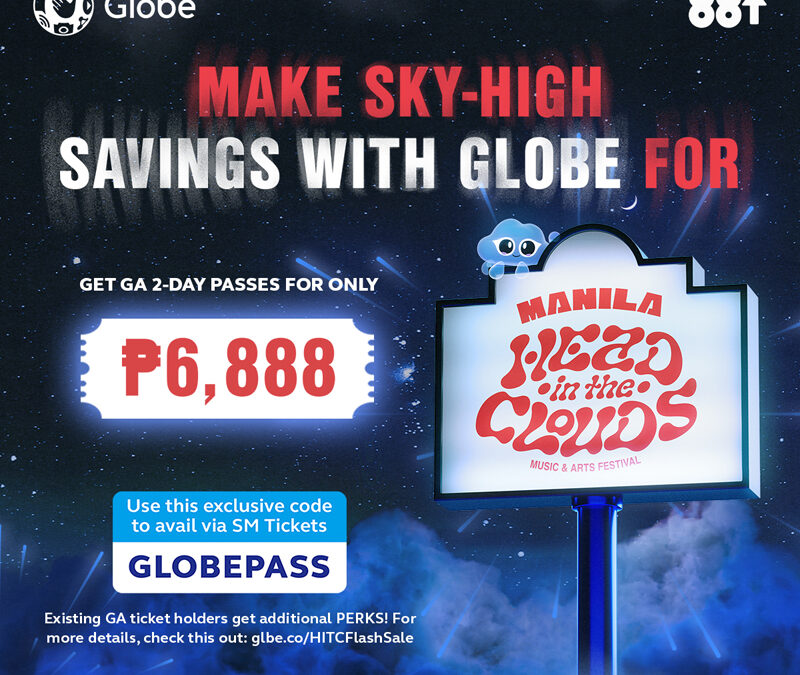 GLOBE EXCLUSIVE: Get your Head in the Clouds with an impressive lineup of Asian talents at great ticket discounts!