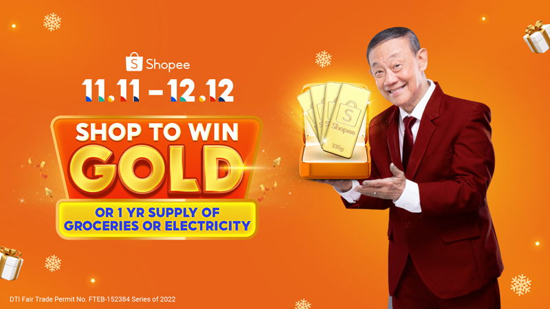Win Gold and more exciting treats at Shopee’s Mega Pamasko Sale