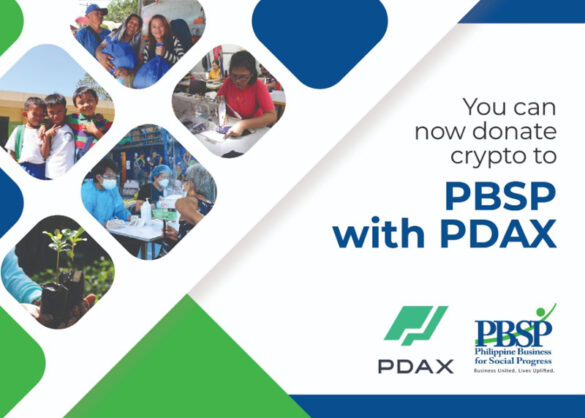 PBSP taps PDAX to enable its crypto donation drive