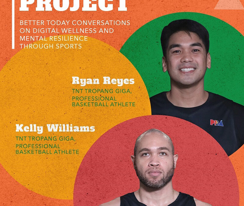 TNT Tropang Giga Kelly Williams and Ryan Reyes join Better Today conversations on mental health