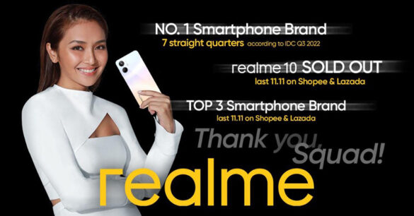 realme ranked #1 for 7 straight quarters!
