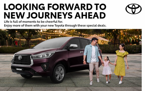 Look forward to new journeys this November with special deals from Toyota