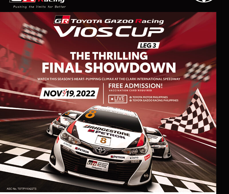 The Race To The Finish: Watch the 2022 TOYOTA GAZOO Racing Vios Cup Finale