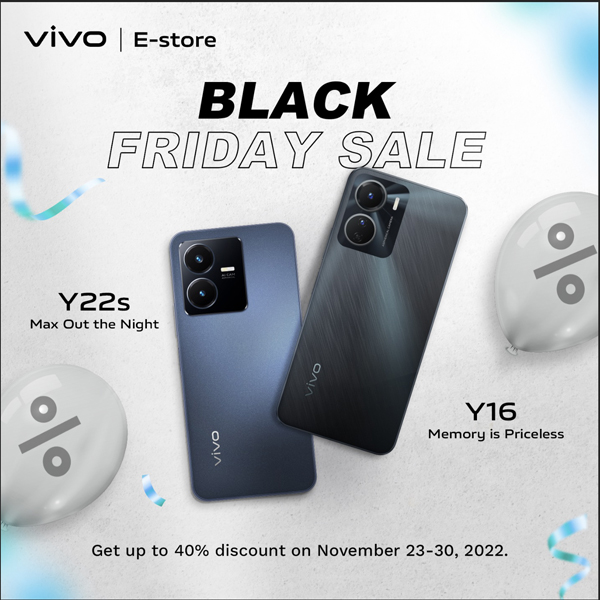 vivo Philippines announces week-long Black Friday Sale!