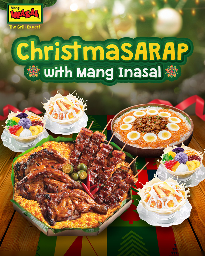 Make your holidays ChristmaSAYA with Mang Inasal!