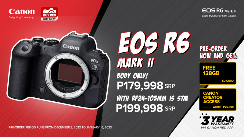Canon Philippines Successfully Launched the EOS R6 Mark II, a true “6ameChanger” for Videos and Stills With 6K RAW and 40 FPS