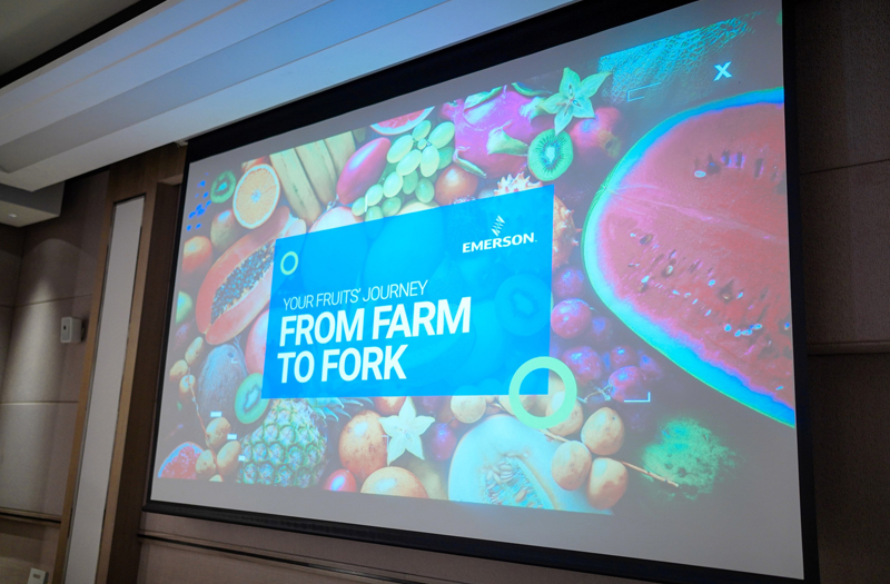 Manufacturing company Emerson hosts first ever “Your Fruits’ Journey from Farm to Fork” event