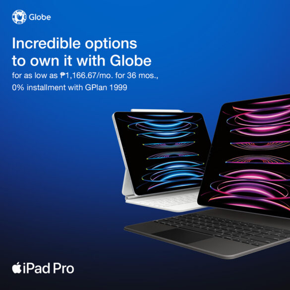 Globe to Offer the New iPad Pro and iPad