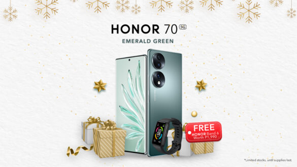 HONOR 70 5G now available in Emerald Green color, still at PHP 26,990