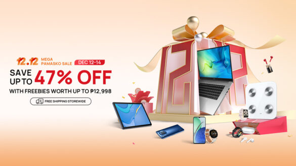 Make holiday wishes come true on HUAWEI’s upcoming Lazada and Shopee 12.12 Sale!