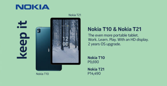 Power up working, learning and playing with the new Nokia T10 and T21 tablets that are built to last