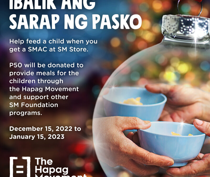 Late Christmas shopping? Do good while you shop with Globe and SMAC
