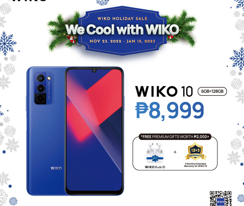 Get yourself a WIKO gift this Christmas