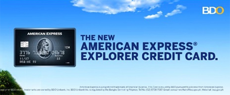 Love to Travel? The New Explorer Card by BDO and American Express Has You Covered