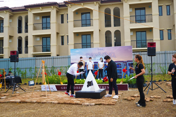 Dawning: Valenza Mansions' Exclusive Groundbreaking Event
