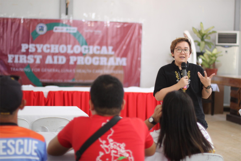PLDT, Smart strengthen Siargao’s community-based mental health program with Psychological First Aid training