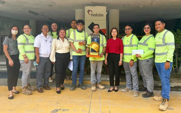 Holcim La Union recognized for excellence in health & safety by DOLE