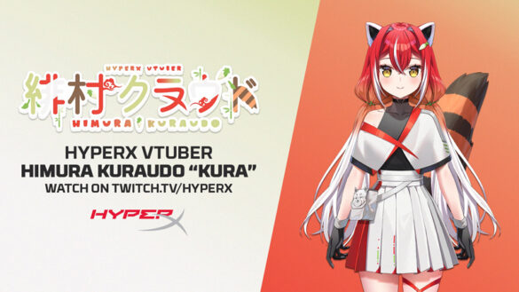 HyperX Introduces First HyperX VTuber Himura Kuraudo to Stream on Gaming Brand’s Twitch Channel