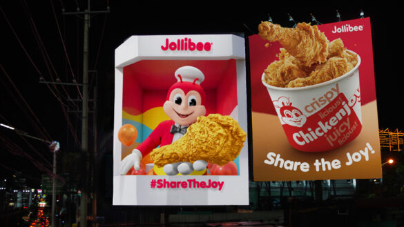 Jollibee kicks off its 45th anniversary by sharing the Joy with its 3D billboard!