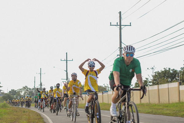 Cyclists come together for the first Tour de McDo in Nuvali