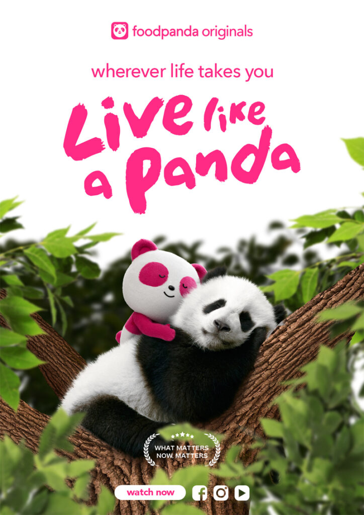 foodpanda launches brand philosophy “live like a panda”