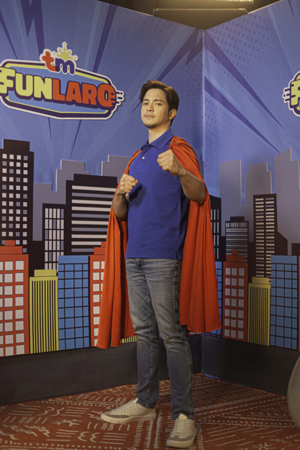 Alden Richards takes on new superhero role, The Extendable; uses PAWER TO EXTEND in mobile gaming!