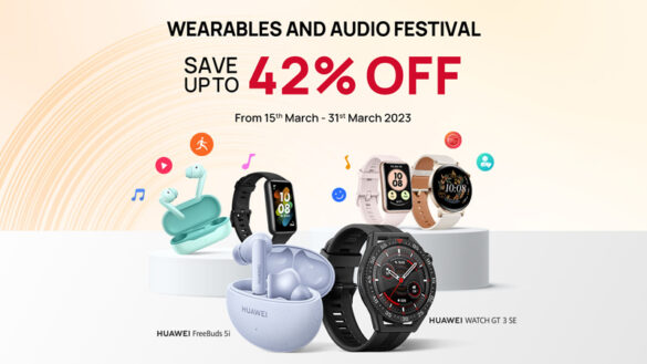 Be part of the HUAWEI Health and Sports Festival Exclusively in Shopee and Get Storewide discounts up to 42% Off