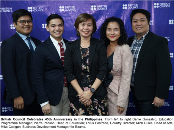 British Council marks 45th anniversary in the Philippines with the launch of new and expanded UK programmes