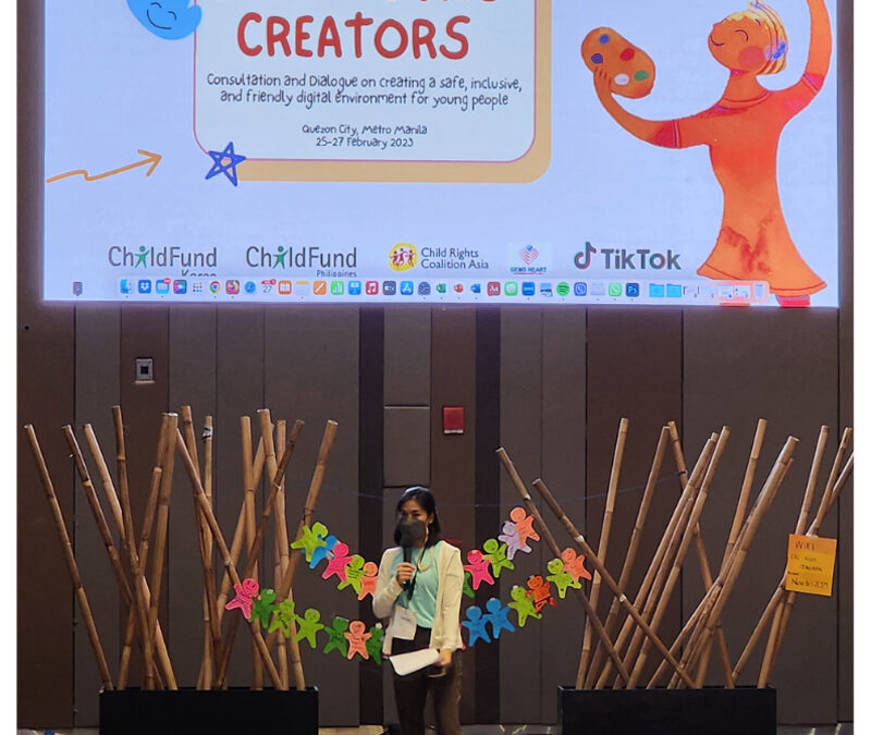 CRC Asia, ChildFund and TikTok collaborate to Create a Safer Digital Space for Children