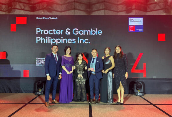 P&G awarded in 2023 Philippines Best Workplaces List by Great Place To Work Philippines