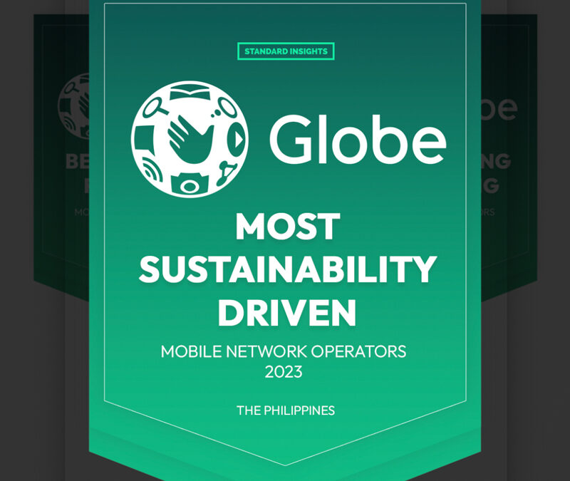 Globe is Most Reliable Mobile Network and Most Sustainability-Driven Network Operator in PH