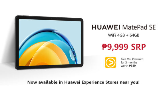 Huawei MatePad SE Wi-Fi (4GB + 64GB) Variant Now Available in Huawei retail stores near you!
