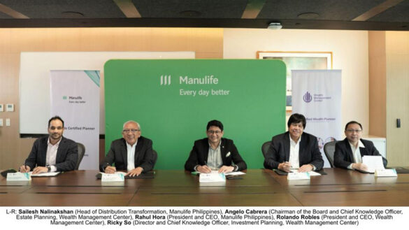 Manulife partners w/ Wealth Management Center to strengthen agency force w/ renowned financial planning certifications